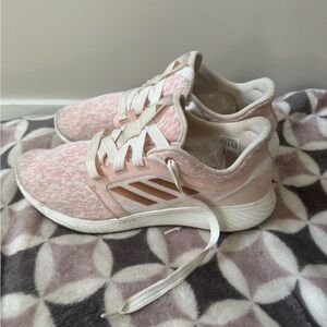 Adidas Women's Pink Sneakers, Size 12